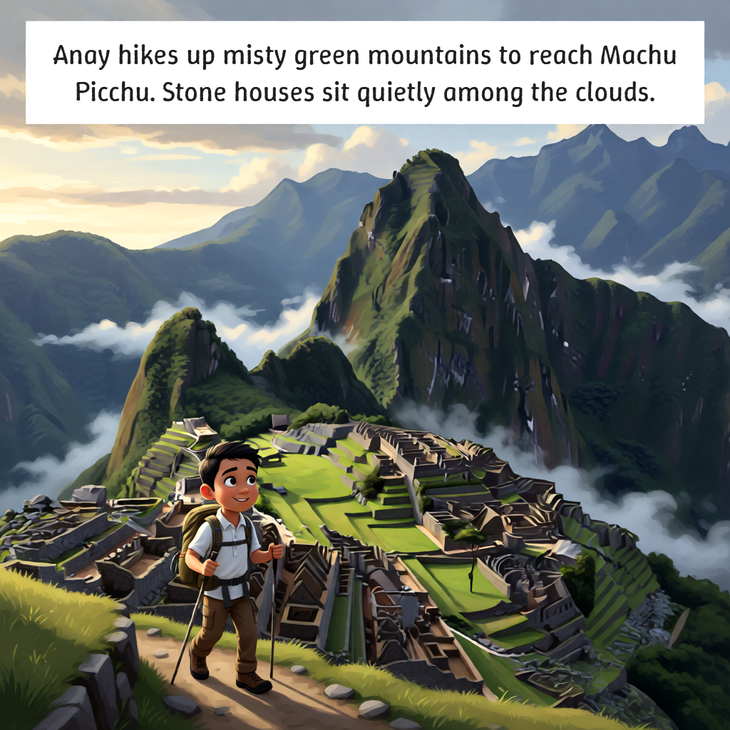 Anu's Journey Around the World