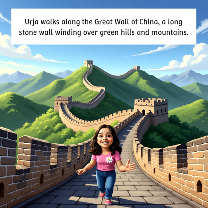 Anu's Journey Around the World